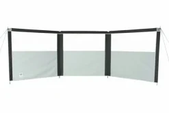 Esvo Windschutz^Sirocco mit Fenster und Firststäbe 3 Teilig Windschutz
