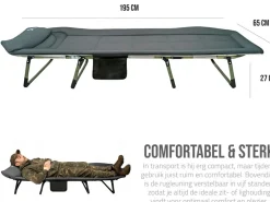 Markenlos Eurocatch karpfen bedchair - green< Feldbetten
