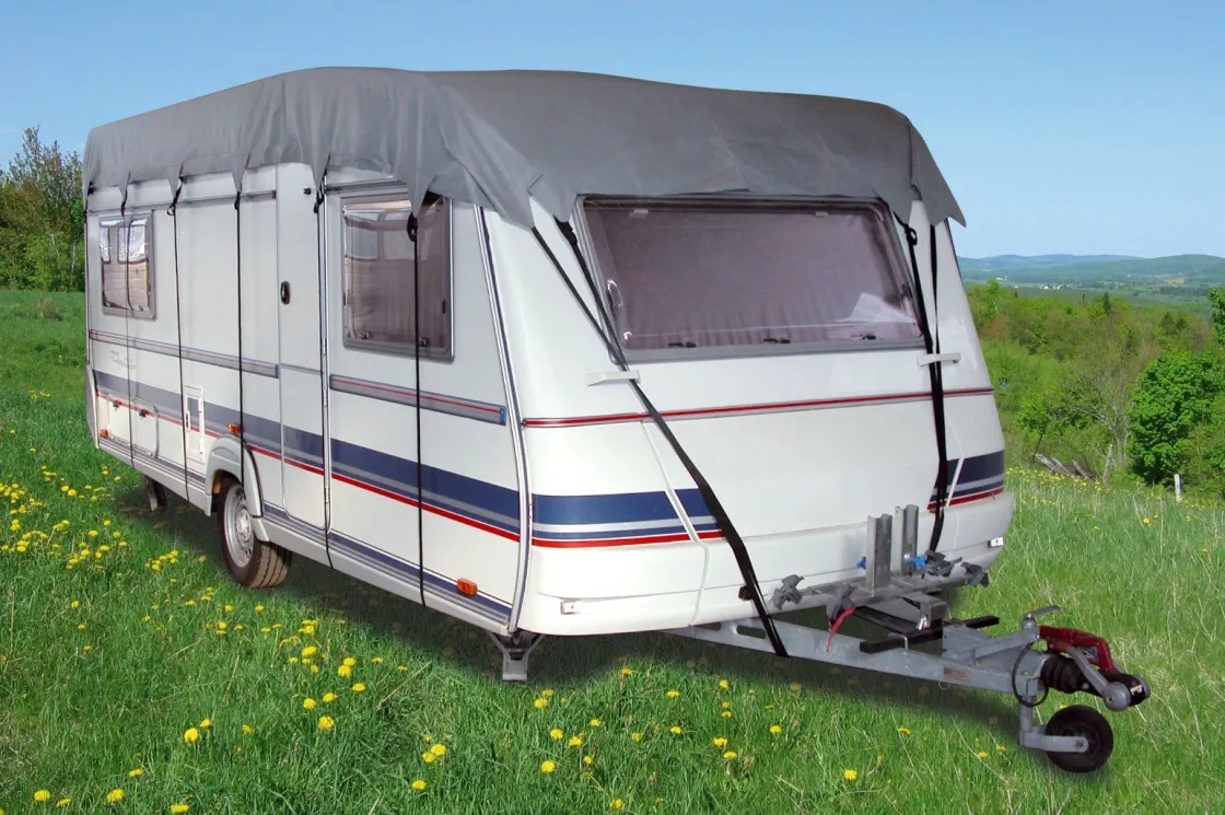 EuroTrail Wohnwagen Schutzhüllen^800 - 850 x 300 cm Schutzhülle fur Wohnwagendach