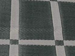EuroTrail Teppiche|Teppiche-400 x 250 Patio Mat Zeltteppich - Black/Grey