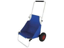EuroTrail Faltbarer leichter Strandanhänger - Blue< Bollerwagen