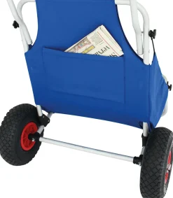 EuroTrail Faltbarer leichter Strandanhänger - Blue< Bollerwagen