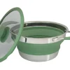EuroTrail Töpfe & Pfannen^Größe L Pfanne mit Deckel - Dark Sea Green