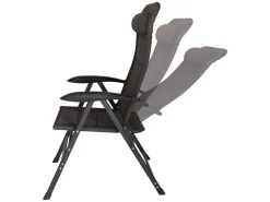 EuroTrail Campingstühle Mit Verstellbarer Rückenlehne|Klappstühle-Kendal Comfort Air Mesh Klappstuhl
