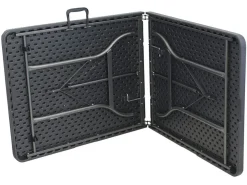 EuroTrail Campingtische Klappbar-Pavilion Rattan Tisch