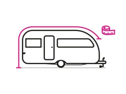 EuroTrail Sonnenvordach Vario 240 Größe 10 (820 cm)< Universal Sonnensegel Wohnwagen|Universal Sonnensegel Wohnwagen