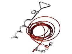 EveBase Sicherheit & Leinen-Hundeleine mit 4 Meter Kabel
