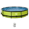 Exit-toys EXIT Lime 360x76cm Pool mit pump - Grün< Aufstellpools