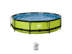 Exit-toys EXIT Lime 360x76cm Pool mit pump - Grün< Aufstellpools