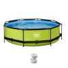 Exit-toys EXIT Lime 300x76cm Pool mit pump - Grün< Aufstellpools