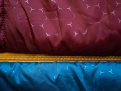 Exped Deckenschlafsäcke|Sommerschlafsäcke-Megasleep Uno Schlafsack - Burgundy Ocean