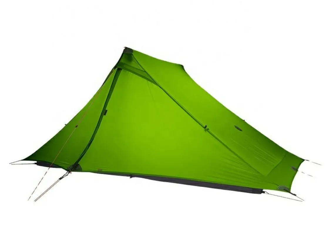 3F UL GEAR Trekkingzelte|Zelt 2 Personen-2 PRO 3 Jahreszeiten 2-Personen-Zelt – Grün