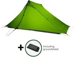 3F UL GEAR Trekkingzelte|Zelt 2 Personen-2 PRO 3 Jahreszeiten 2-Personen-Zelt – Grün