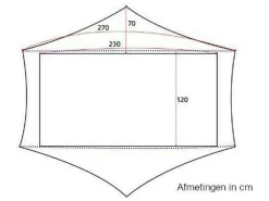 3F UL GEAR Lanshan 2 PRO 2-Personen-Zelt - Brown< Trekkingzelte|Zelt 2 Personen
