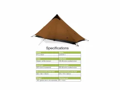 3F UL GEAR Trekkingzelte|Zelt 1 Personen^Lanshan 1-Personen-Zelt – Grün