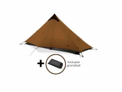 3F UL GEAR Lanshan 1-Personen-Zelt - Brown< Trekkingzelte|Zelt 1 Personen