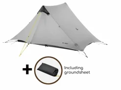 3F UL GEAR Trekkingzelte|Zelt 2 Personen-Lanshan Zelt – 3 Jahreszeiten – Grau