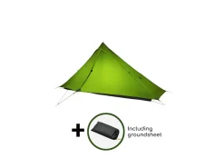 3F UL GEAR PRO 4-Jahreszeiten 1-Personen Zelt - Grün< Trekkingzelte|Zelt 1 Personen