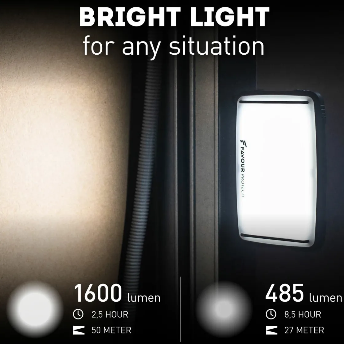 Favour Taschenlampen|Taschenlampen-L0927 Magnetische LED-Arbeitsleuchte