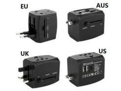 Markenlos Schuko Stecker^Fedec Reisestecker - 150+ Länder