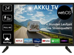 Reflexion Fernseher-Fernseher LEDA24OSBT mit eingebautem Akku