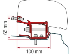 Fiamma Adapter F40Van Trafic/Vivaro/Talento/NV300 L1< Markisenhalterungen
