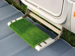 Fiamma Trittstufen Zubehör^Clean Step Stufenmatte - Green