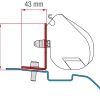Fiamma F35 Adapter Nissan NV200< Markisenhalterungen
