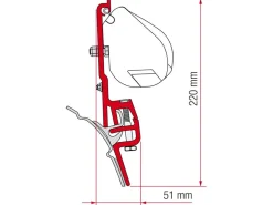 Fiamma Markisenhalterungen^F45/F43/F35 Adapter VW T4 Brandrup