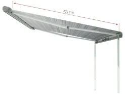 Fiamma Kassettenmarkisen^F80L Polar White 450 Royal Blue Kassettenmarkise