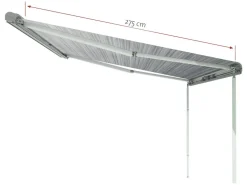 Fiamma F80L Polar White 500 Royal Blue Kassettenmarkise< Kassettenmarkisen