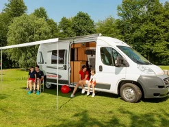 Fiamma Kassettenmarkisen^F80s Polar White 450 Royal Grey Kassettenmarkise