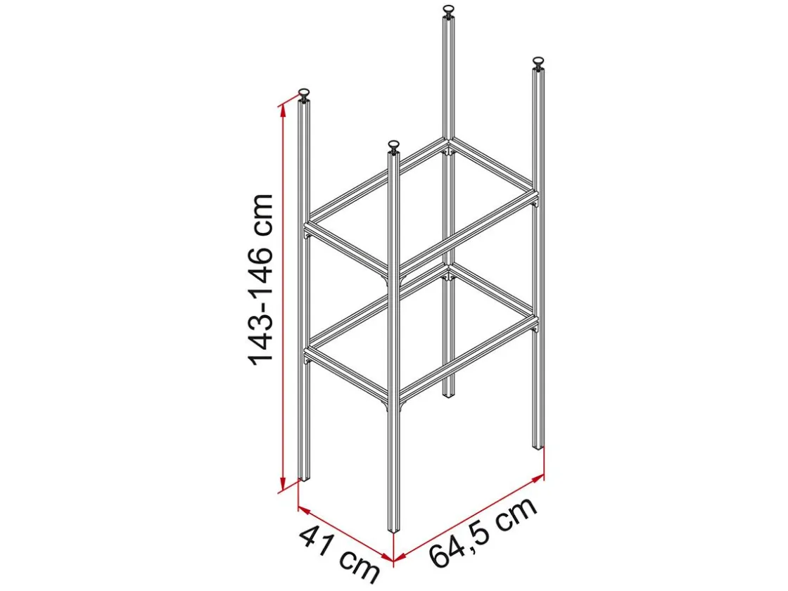 Fiamma Heckauszüge^Garage System Standard