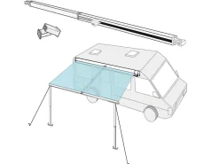 Fiamma Rafter Spannstange< Rafters / Spannstangen