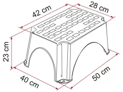 Fiamma Trittstufen-Step Tritthocker