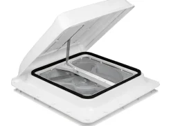 Fiamma Turbo Vent 40 x 40 Dachluke mit Ventilator - White< Dachluken Ventilatoren|Dachluken