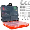 Markenlos Angelsport-Fish-xpro haken und blei set - 201 teilig