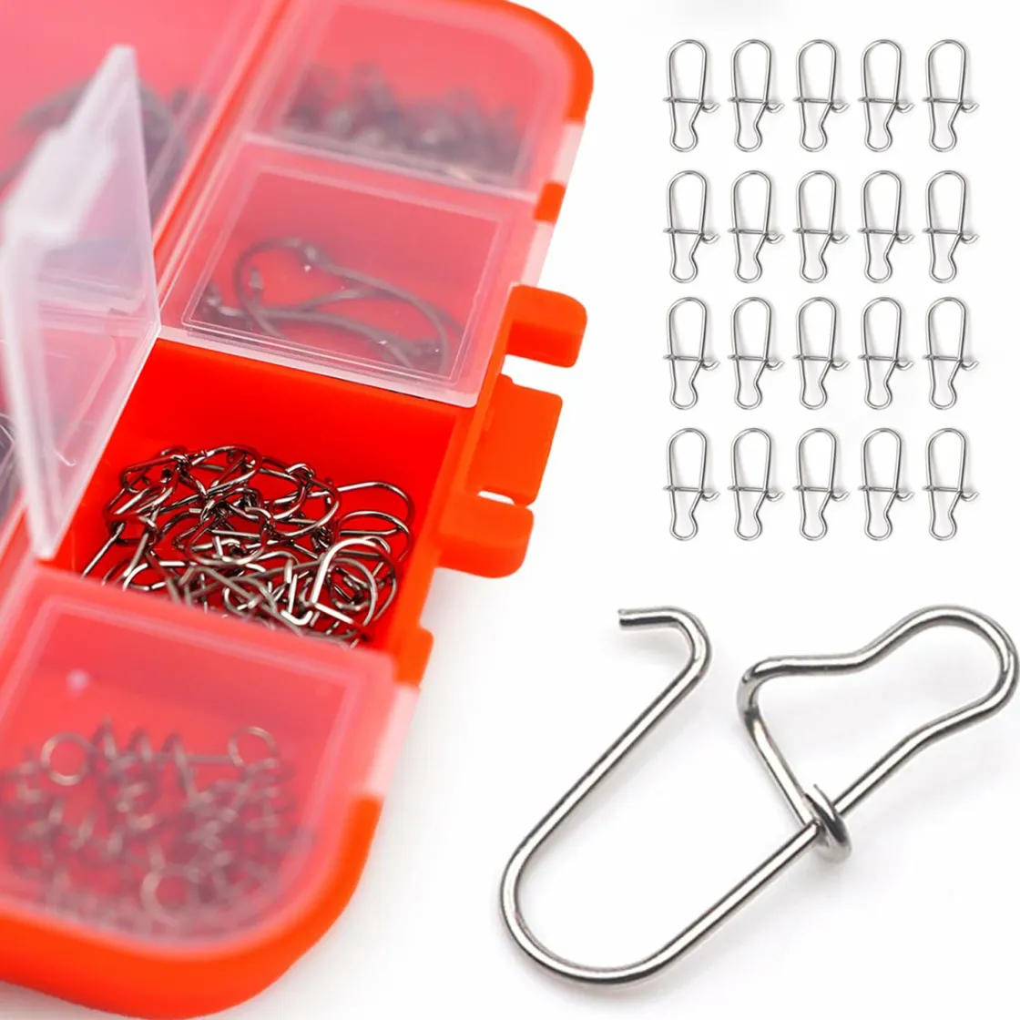 Markenlos Angelsport-Fish-xpro haken und blei set - 201 teilig