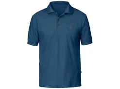 Fjällräven Shirts^Crowley Pique Uncle Blue Herren Poloshirt