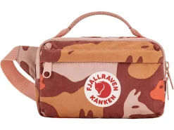 Fjällräven Hüfttaschen-Kanken Graphics Hüfttasche – Chalk Rose/Hidden Animals