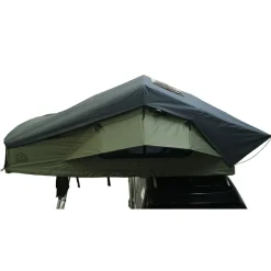 Markenlos Dachzelte|3 Personen Dachzelte^FjällVila UppLöv 140L Softtop-Dachzelt - Khaki-Grün