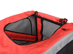 Flamingo Hundefahrradanhänger-Flamigo Doggy Liner Juliette Red Hundefahrradanhänger