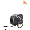 Flamingo Doggy Liner Juliette Grey Hundefahrradanhänger< Hundefahrradanhänger