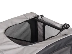 Flamingo Doggy Liner Juliette Grey Hundefahrradanhänger< Hundefahrradanhänger