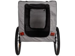 Flamingo Doggy Liner Juliette Grey Hundefahrradanhänger< Hundefahrradanhänger