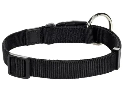 Flamingo Sicherheit & Leinen^Ziggi Black Halsband - XXS