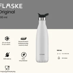 Flaske Thermosflaschen-500 ml Trinkflasche aus Edelstahl - Ice
