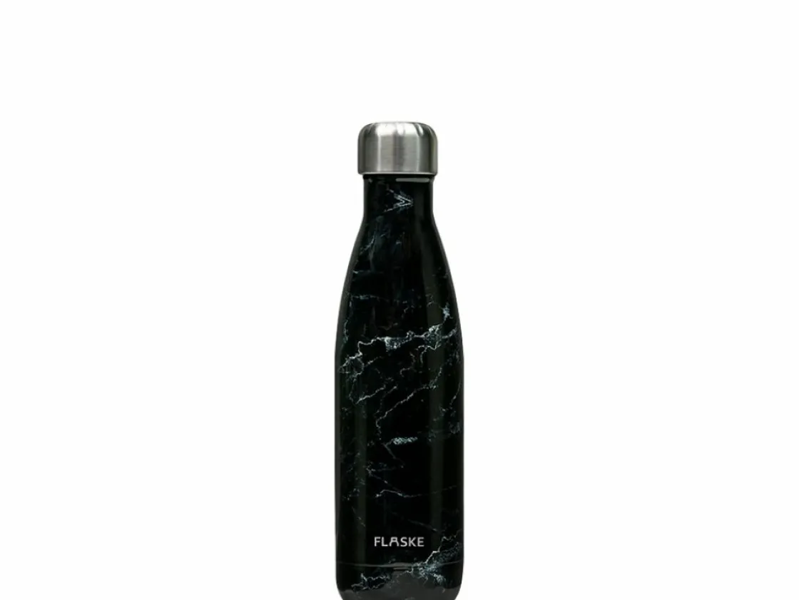Flaske Thermosflaschen-500 ml Trinkflasche aus Edelstahl - Marble Night