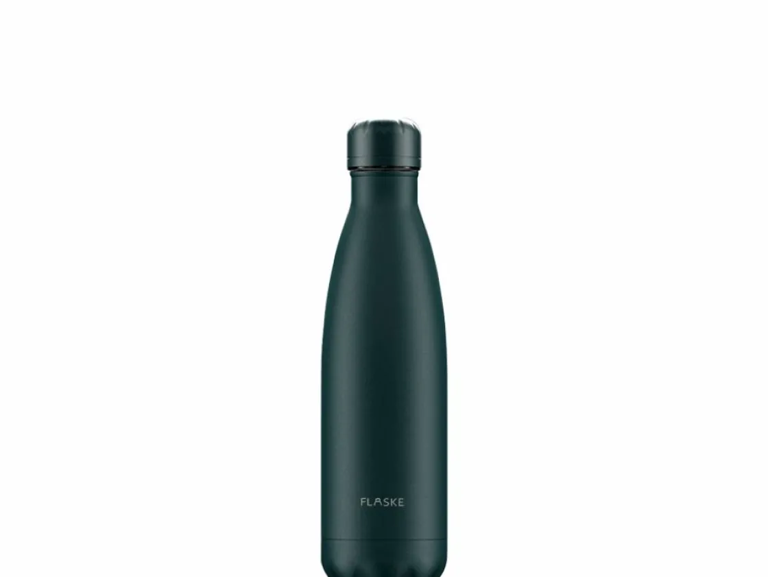 Flaske Thermosflaschen-500 ml Trinkflasche aus Edelstahl - Moss