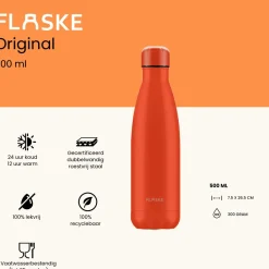 Flaske Thermosflaschen-500 ml Trinkflasche aus Edelstahl - Sunrise